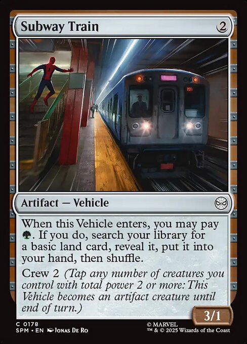 SPM: Subway Train (Foil)