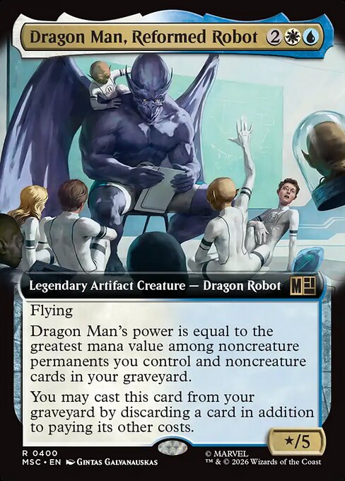 MSC: Dragon Man, Reformed Robot (Extended Art)