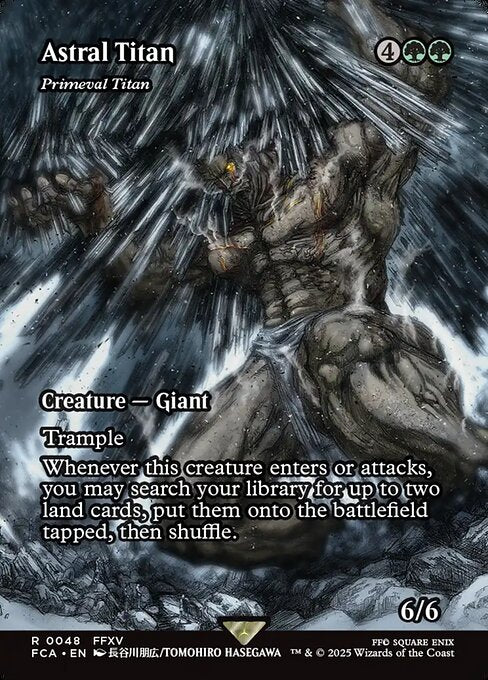 FCA: Astral Titan - Primeval Titan (Showcase) (Foil)