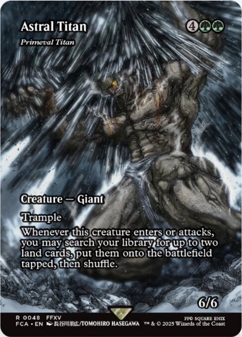 FCA: Astral Tiran - Primeval Titan (Showcase) (Foil)