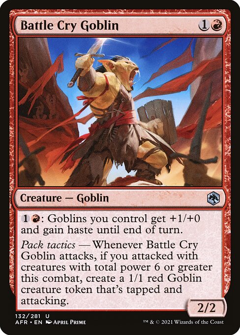AFR: Battle Cry Goblin