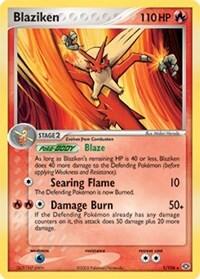 PR: Blaziken - 1/106 (EX Emerald)