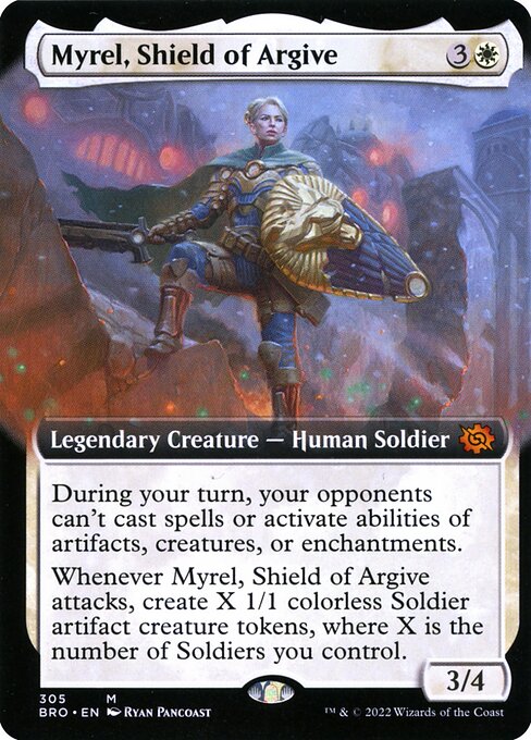BRO: Myrel, Shield of Argive (Extended Art) (Foil)