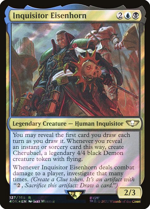 40K: Inquisitor Eisenhorn (Surge Foil)