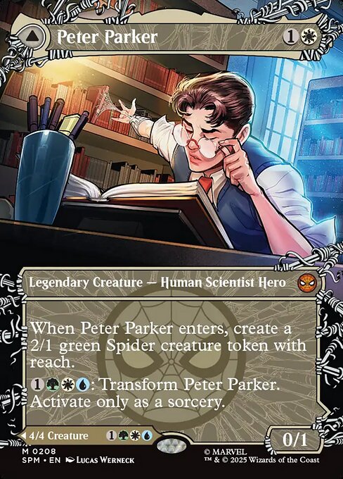 SPM: Peter Parker (0208) (Borderless) (Foil)