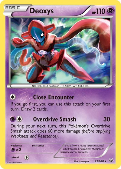 ROS: Deoxys (Reverse Holofoil)