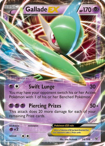ROS: Gallade EX (Holofoil)