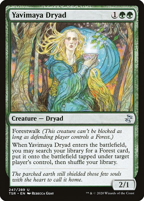 TSR: Yavimaya Dryad (Foil)