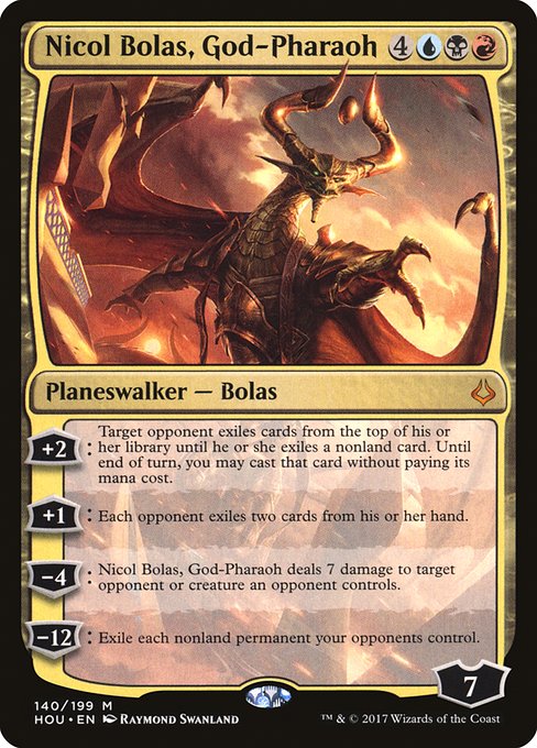 HOU: Nicol Bolas, God-Pharaoh (Foil)