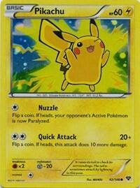MCAP: Pikachu - 42/146 (2014 Movie Promo) (Holofoil)