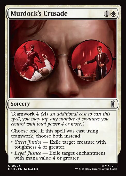 MSH: Murdock's Crusade (Foil)