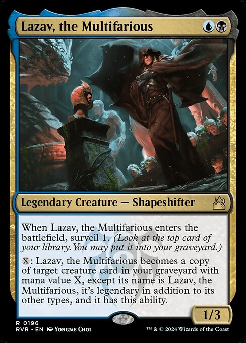 RVR: Lazav, the Multifarious