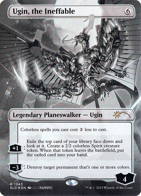 SLD: Ugin, the Ineffable (Borderless) (Foil)