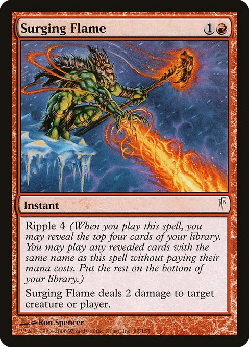 CSP: Surging Flame (Foil)