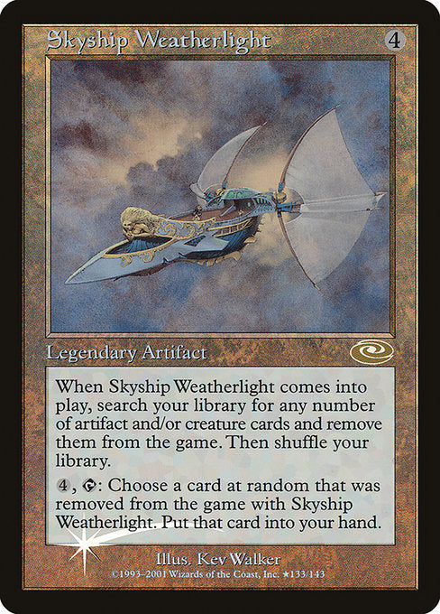 PLS: Skyship Weatherlight (Alt. Art Foil)