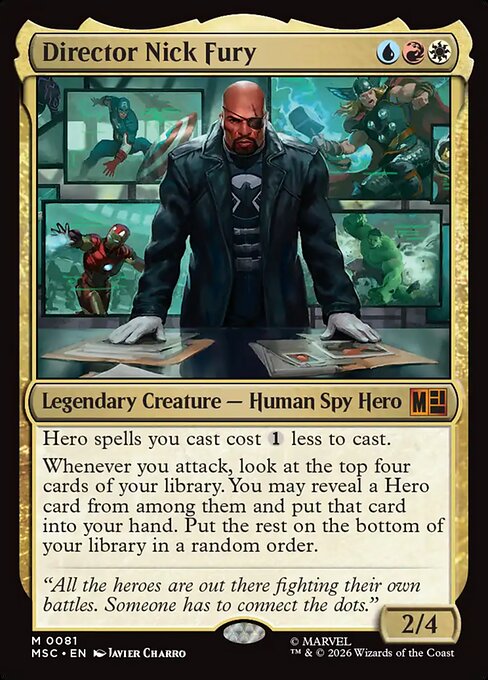 MSC: Director Nick Fury