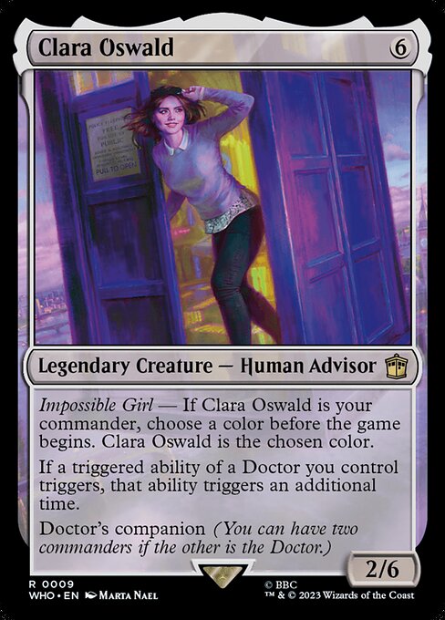 WHO: Clara Oswald (Foil)