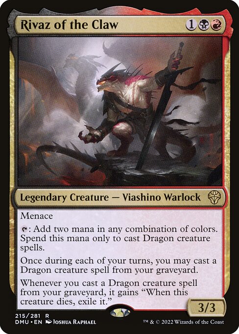 DMU: Rivaz of the Claw