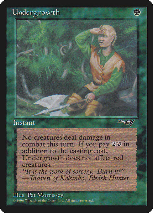 ALL: Undergrowth (Holding Axe)