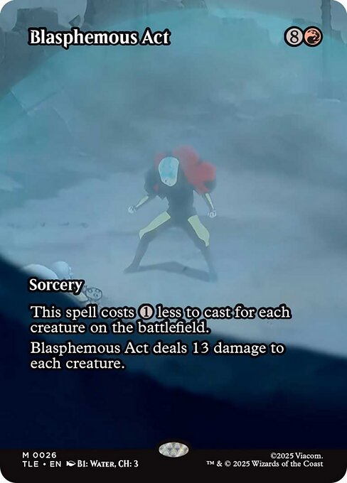 TLE: Blasphemous Act (Borderless) (Foil)