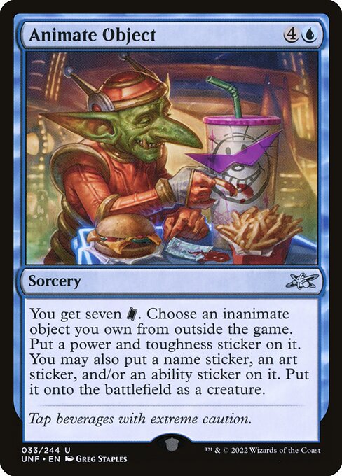 UNF: Animate Object (Foil)