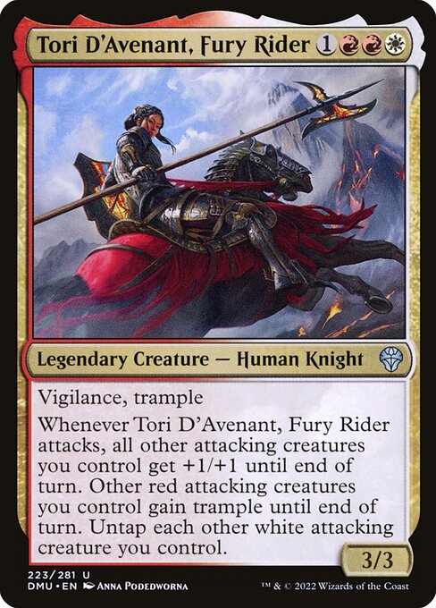 DMU: Tori D'Avenant, Fury Rider (Foil)