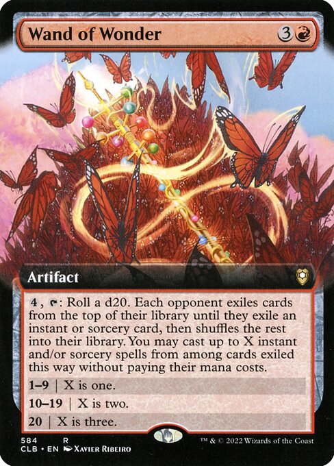 CLB: Wand of Wonder (Extended Art) (Foil)
