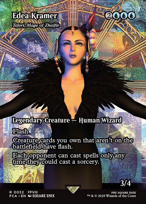 FCA: Edea Kramer - Teferi, Mage of Zhalfir (Showcase) (Foil)
