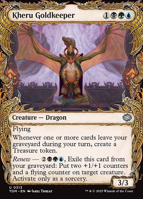 TDM: Kheru Goldkeeper (Showcase) (Foil)