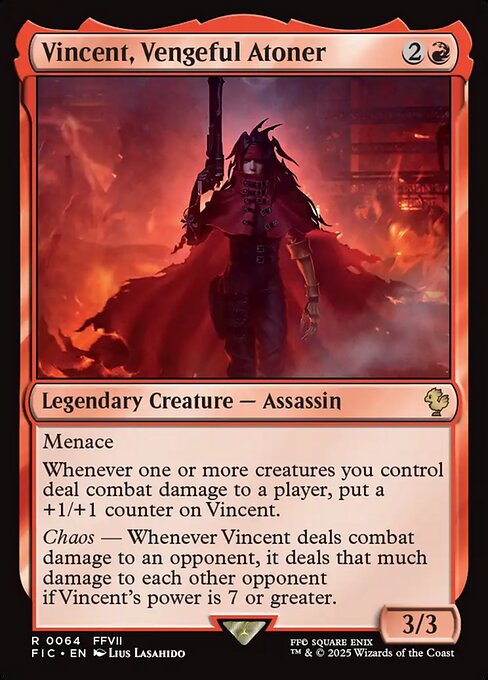 FIC: Vincent, Vengeful Atoner