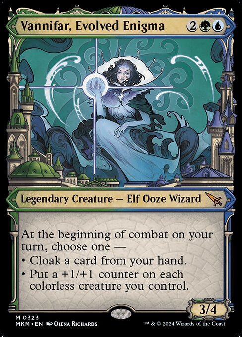 MKM: Vannifar, Evolved Enigma (Showcase) (0323) (Foil)