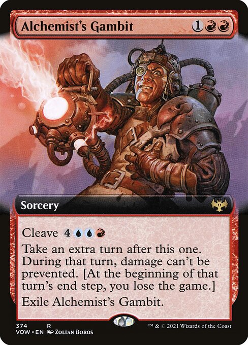 VOW: Alchemist's Gambit (Extended Art) (Foil)