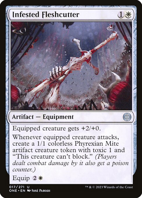 ONE: Infested Fleshcutter (Foil)