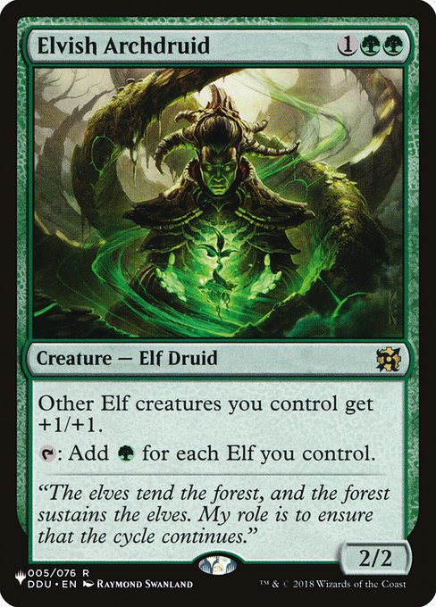 PLST: Elvish Archdruid