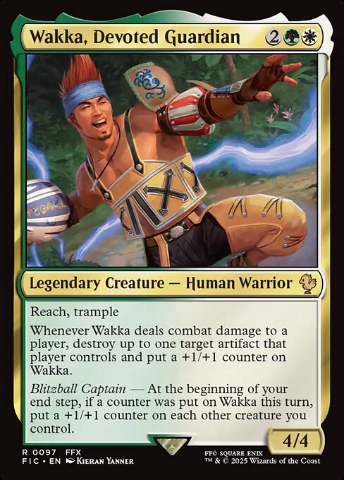 FIC: Wakka, Devoted Guardian (Foil)