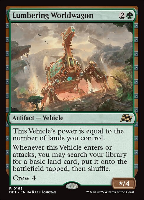 DFT: Lumbering Worldwagon (Foil)