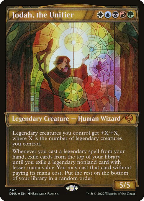 DMU: Jodah, the Unifier (Textured Foil)