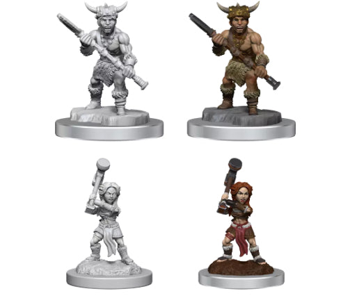 D&D Nolzur’s Marvelous Miniatures: Halfling Barbarians