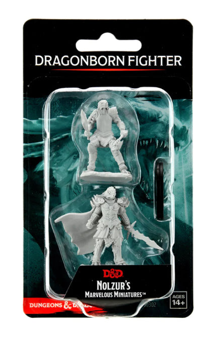D&D Nolzur’s Marvelous Minitatures: Dragonborn Fighter Female Vs 3