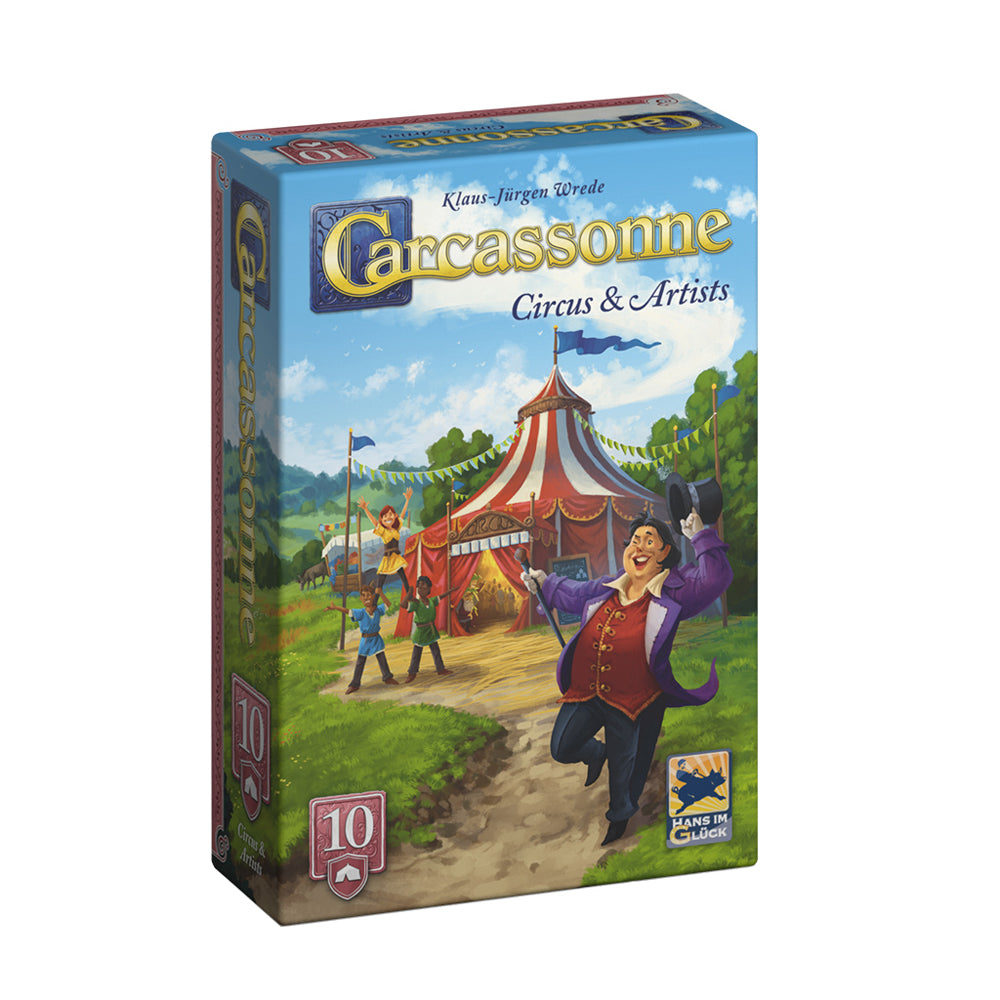 Carcassonne: Exp 10 (V3.1) - Circus & Artists