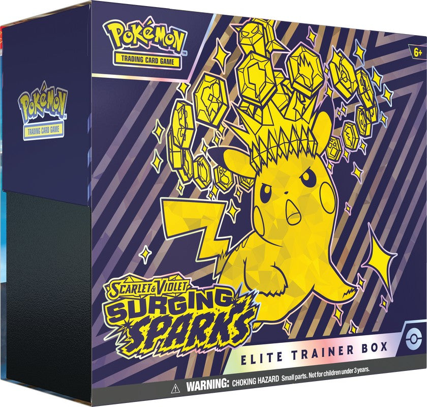 Scarlet & Violet 8 - Surging Sparks: Elite Trainer Box