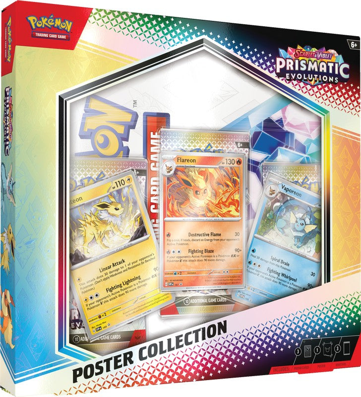 Scarlet & Violet 8.5 - Prismatic Evolutions Poster Collection