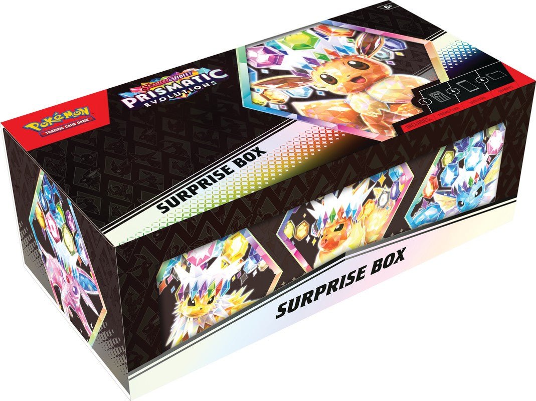 Scarlet & Violet 8.5 - Prismatic Evolutions Surprise Box Scarlet & Violet 8.5 - Prismatic Evolutions Surprise Box