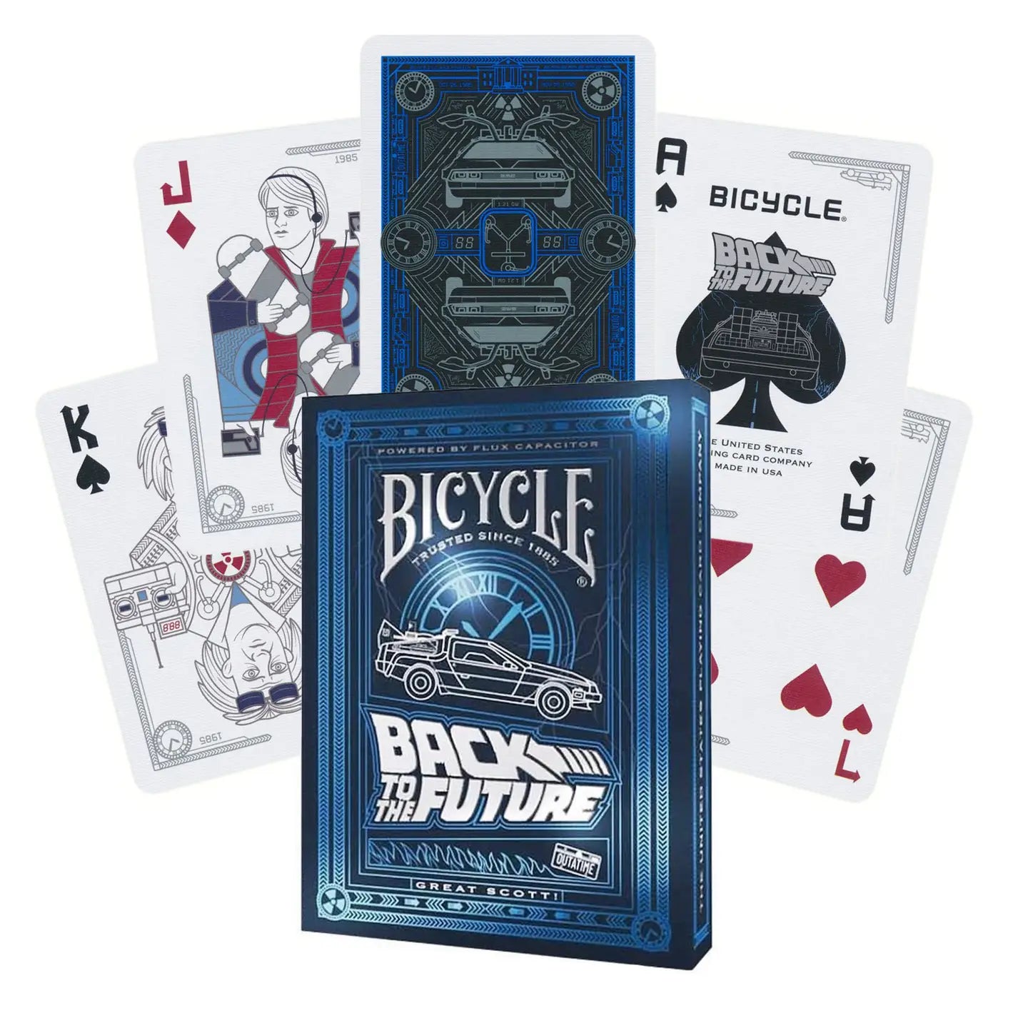 Bicycle Playing Cards: Back to the Future