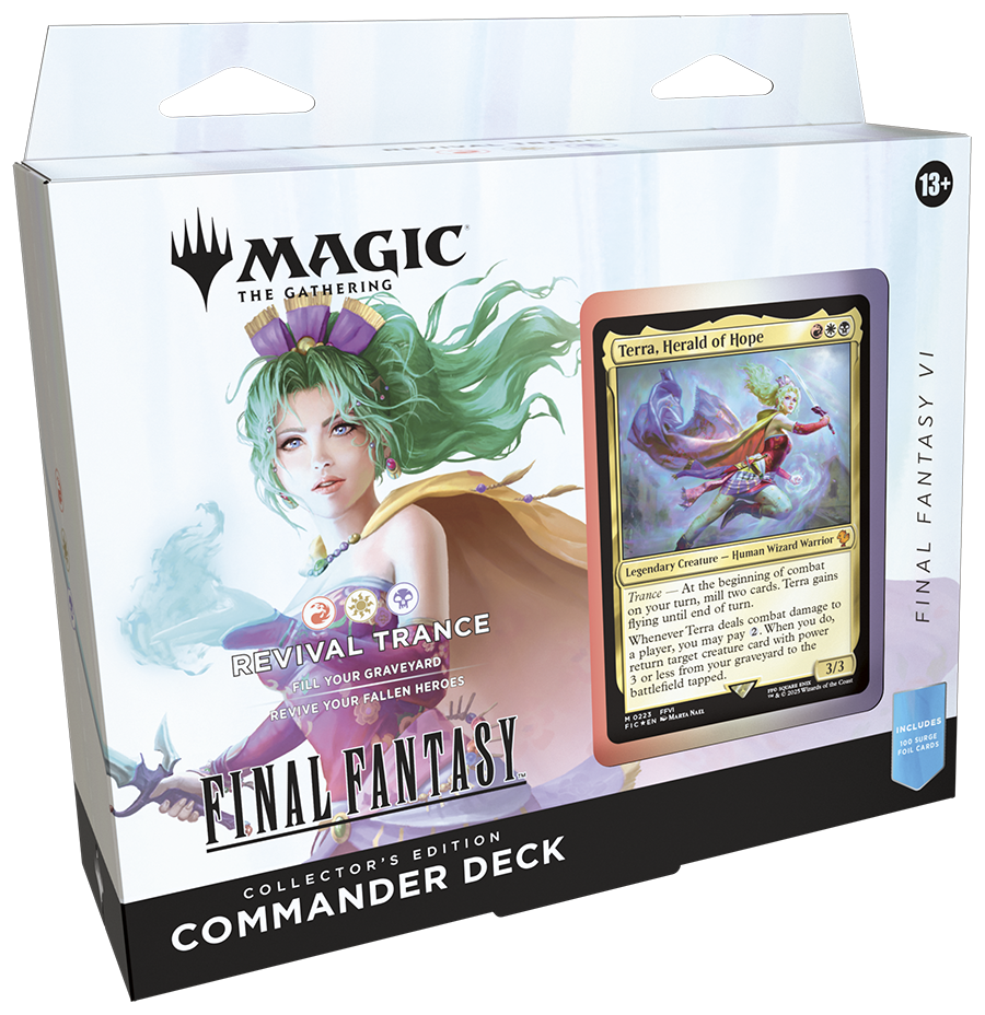 collectors final fantasy mtg Magic: The Gathering Final Fantasy Gift Bundle (1 Collector Booster