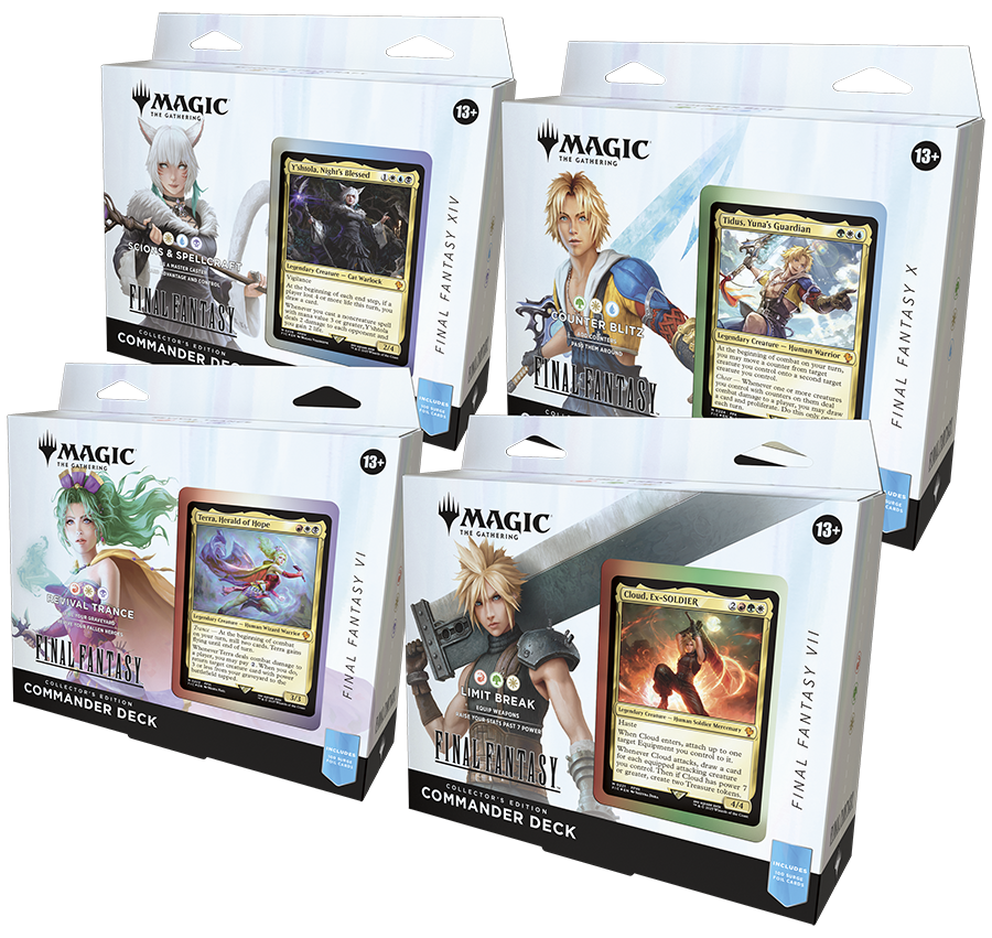 FINAL FANTASY - Collector Commander Deck Display FINAL FANTASY - Collector Commander Deck Display