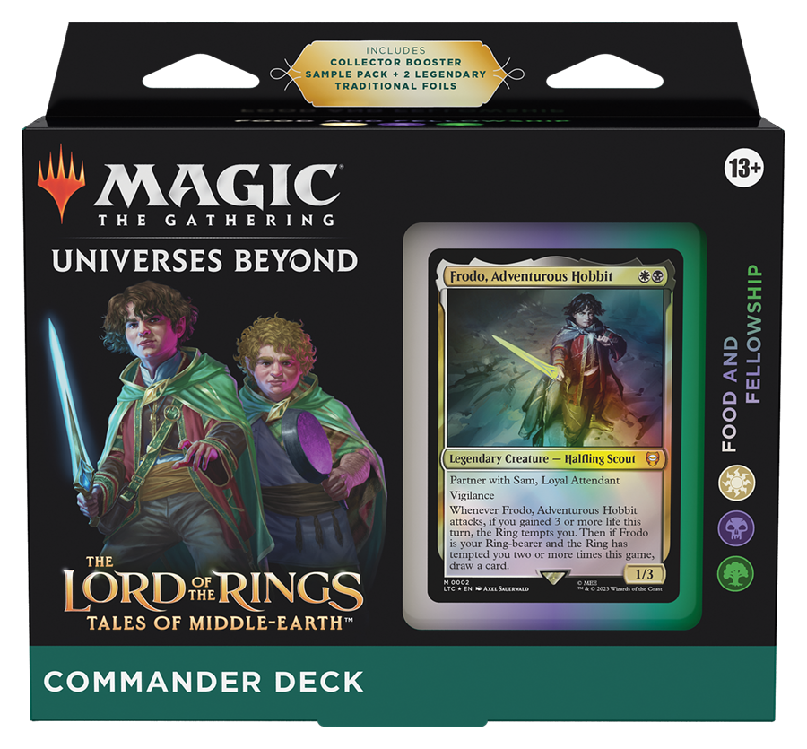 Magic The Gathering: The Lord of The Rings: Tales of Middle-earth Commander Deck Magic The Gathering: The Lord of The Rings: Tales of Middle-earth Commander Deck