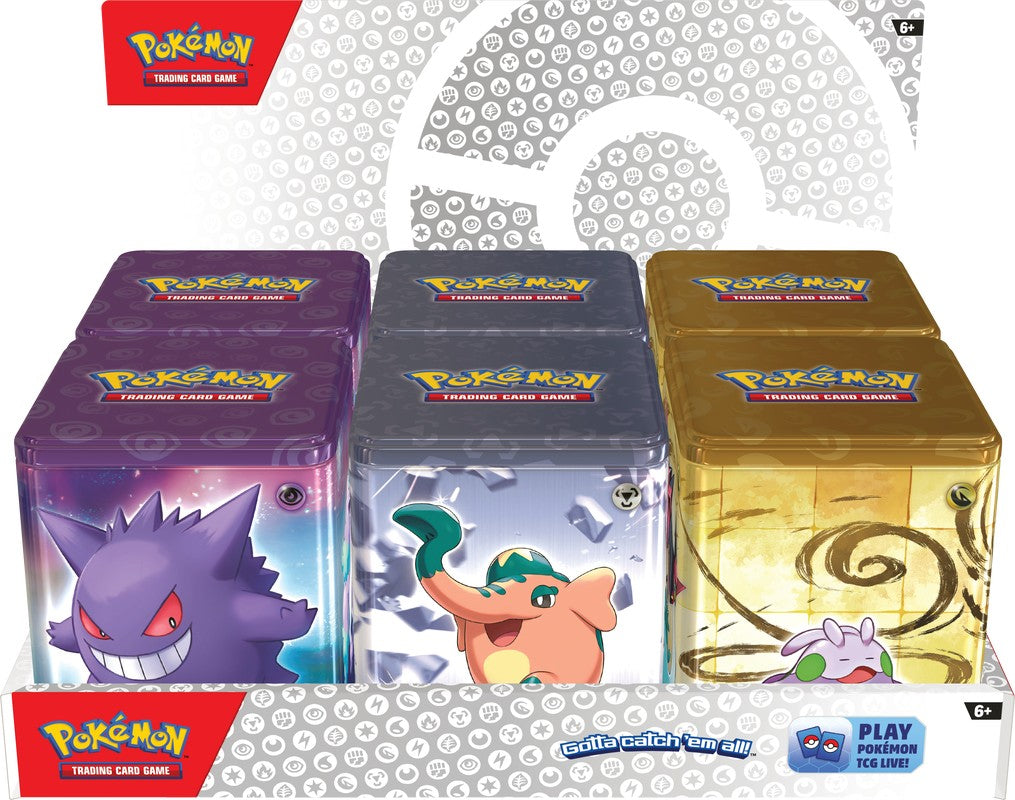 Pokemon: Stacking Tin (2024) Assortment