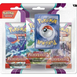 Scarlet and Violet 2: Paldea Evolved - 3 Pack Blister