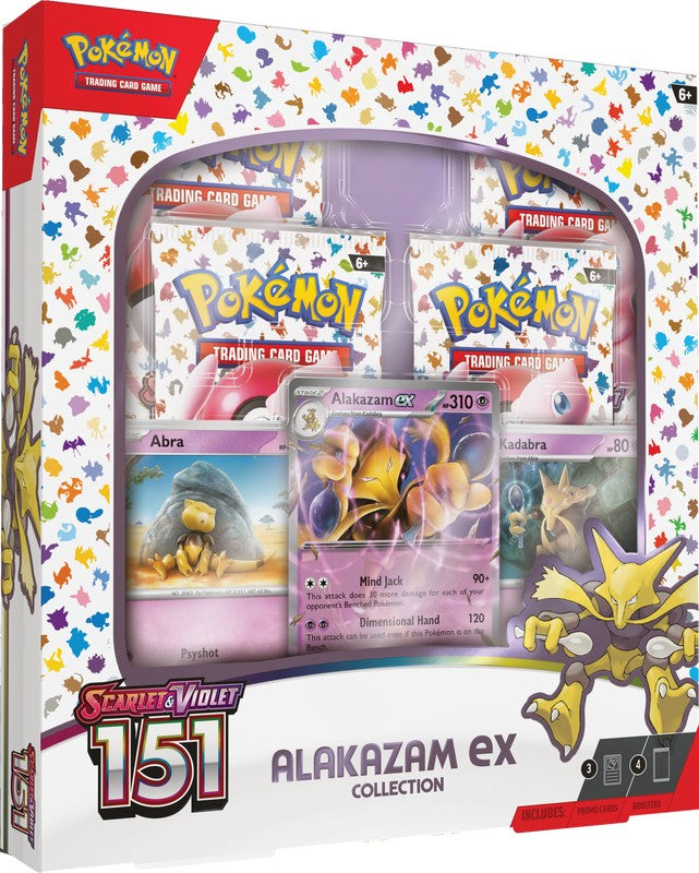 Scarlet and Violet 3.5 151 Alakazam Ex Box